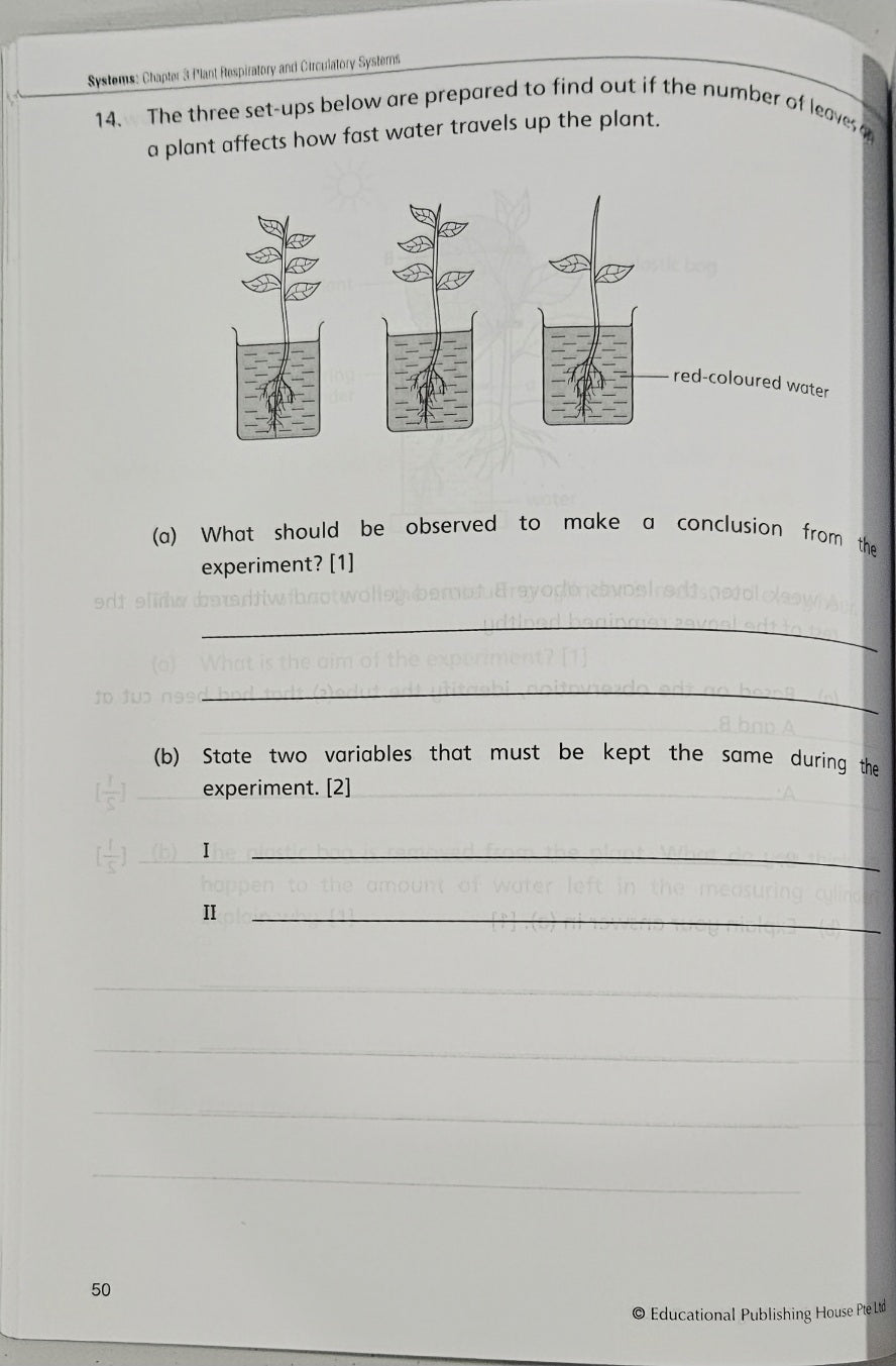 Upper Block Give the Right Answer for Science Open-ended Questions (Primary 5 & 6) - Singapore Books
