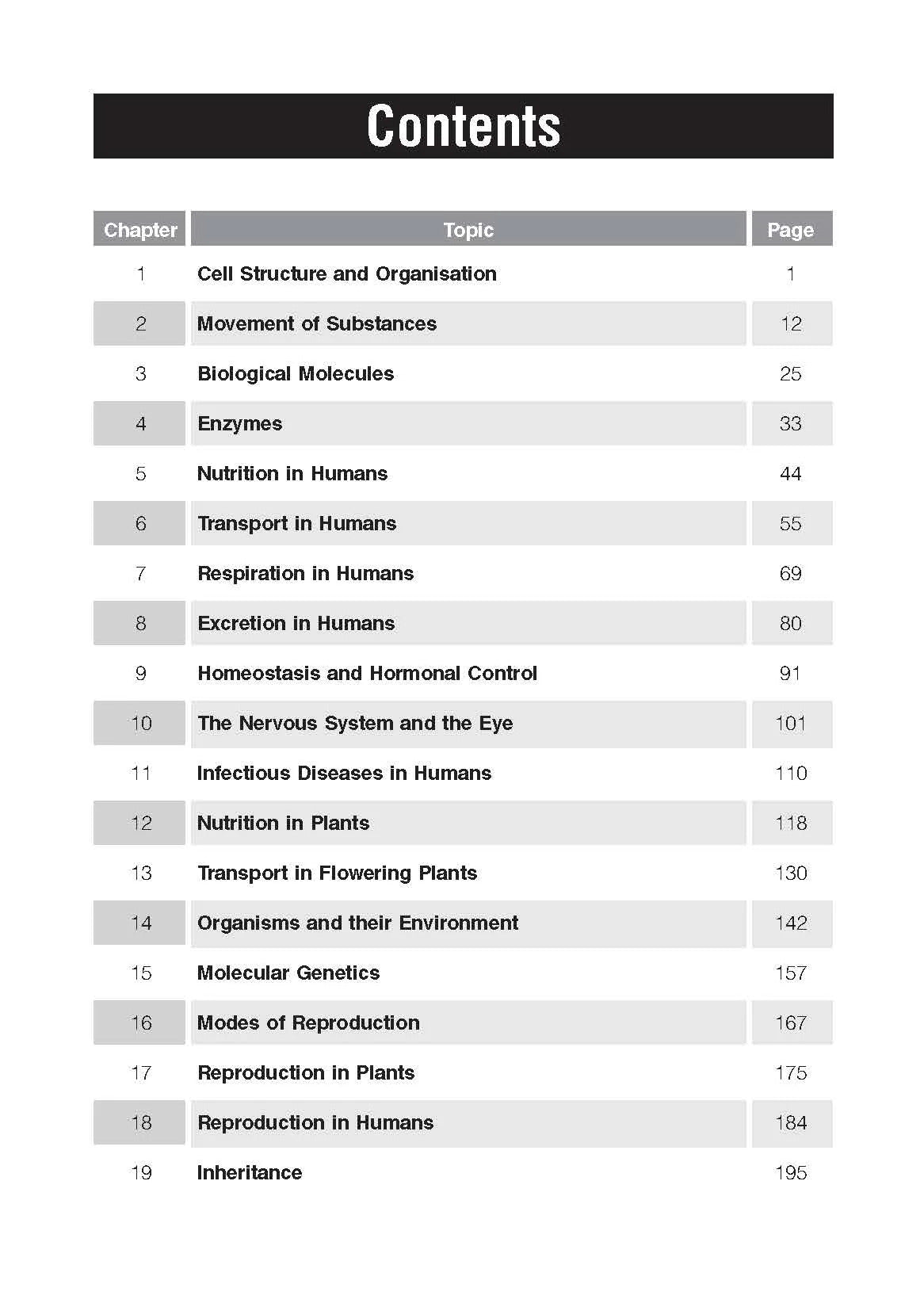Secondary 3 & 4 - GCE/GCSE O Levels OL (G3) Biology At Your Fingertips - Singapore Books