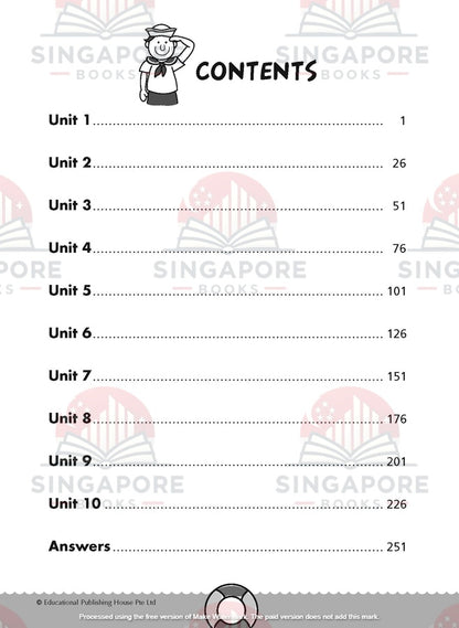 Challenging English 4-in-1 Primary 5 - Singapore Books