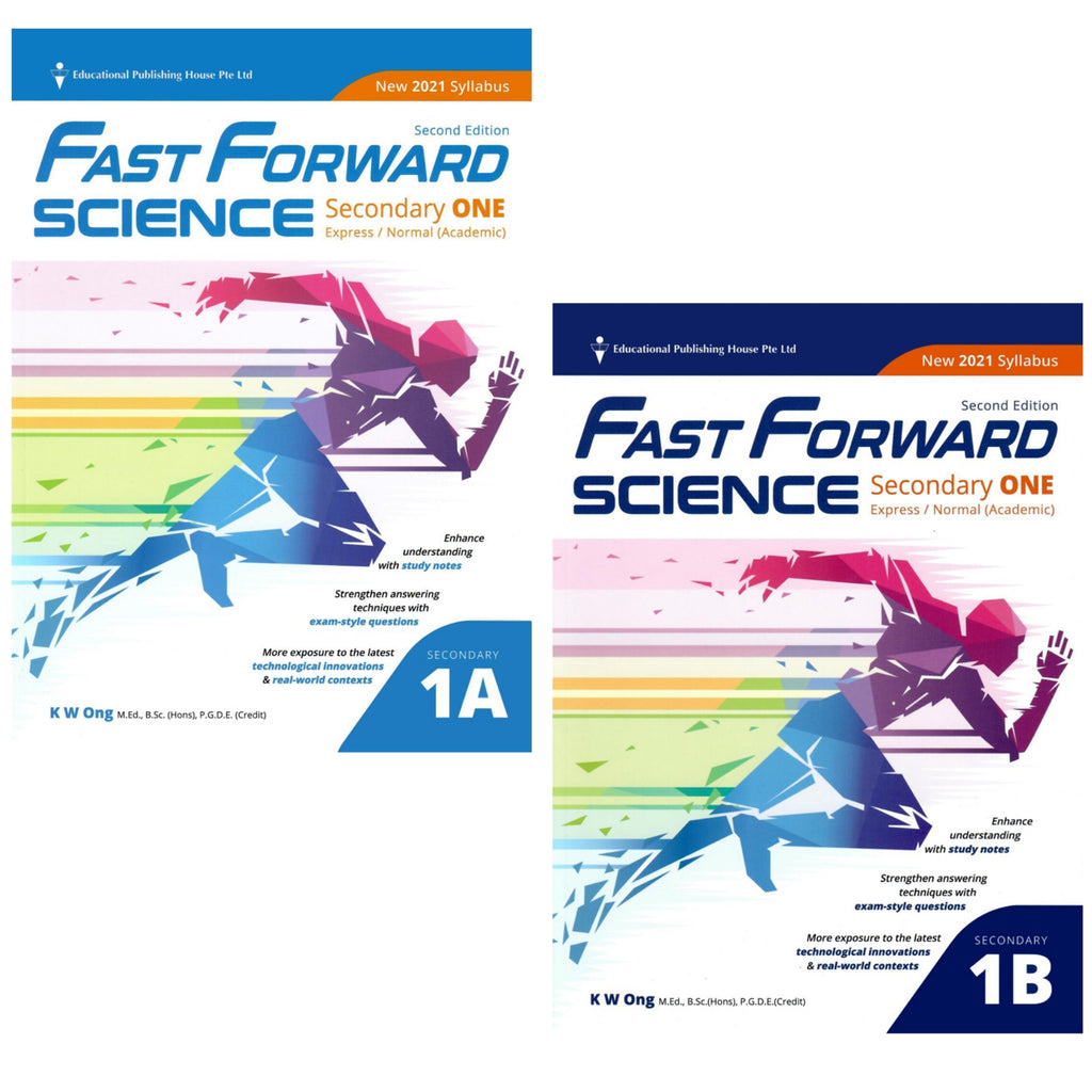 Science Fast Forward QR Secondary 1A & 1B set (Grade 7)