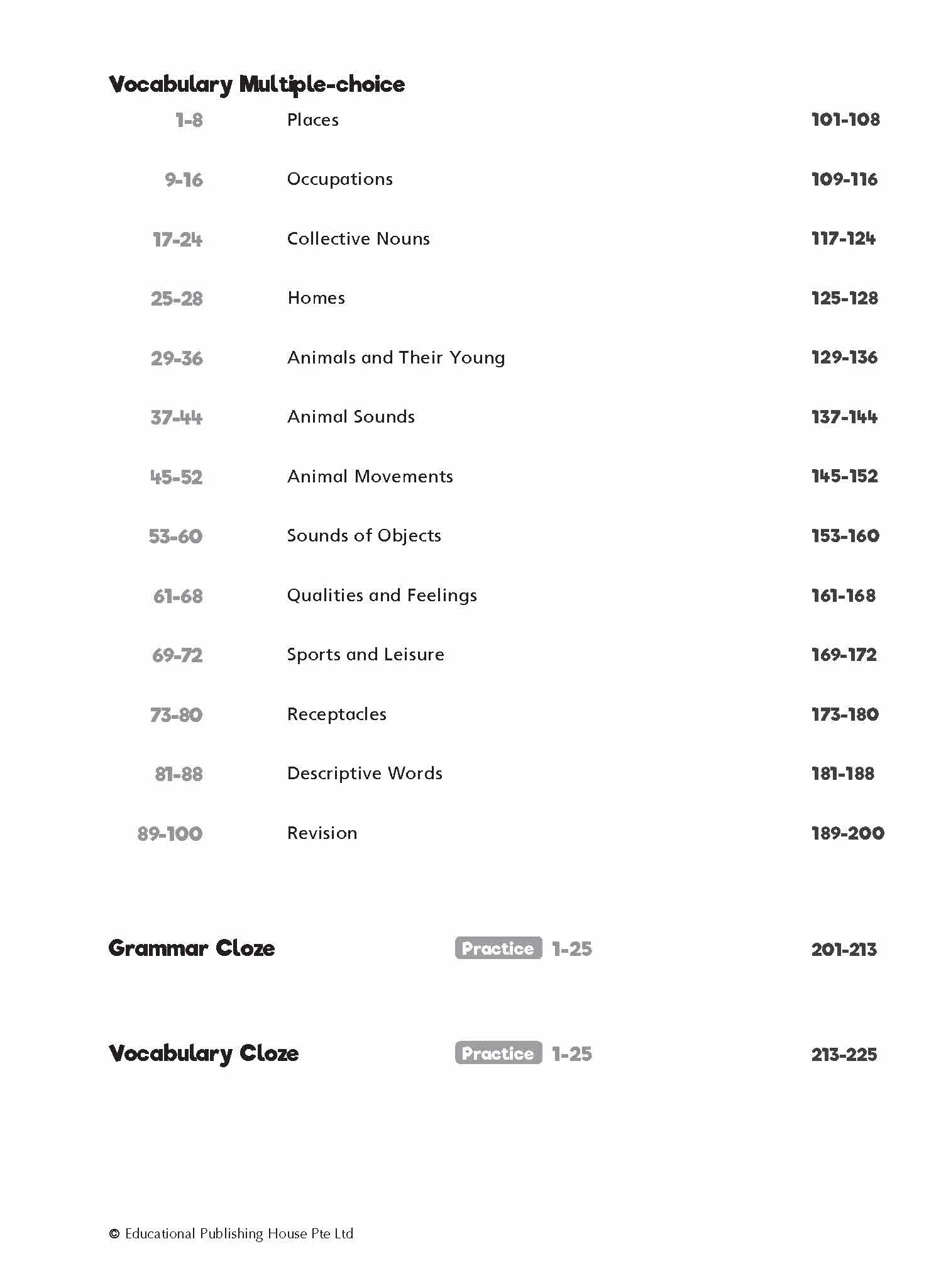 Complete Practice Book for Grammar, Vocabulary & Comprehension Primary 3 - Singapore Books