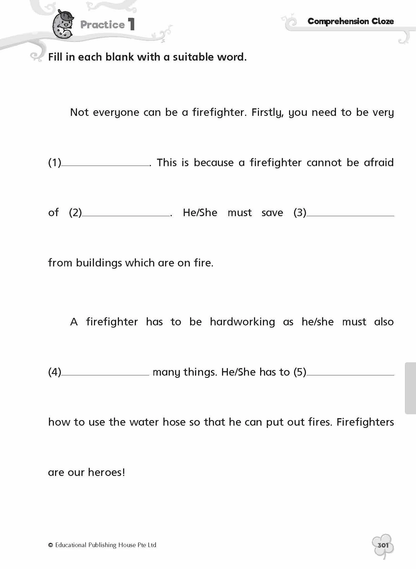 Complete Practice Book for Grammar, Vocabulary & Comprehension Primary 3 - Singapore Books