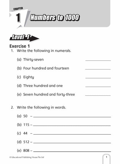 Intensive Maths Drills Primary 2