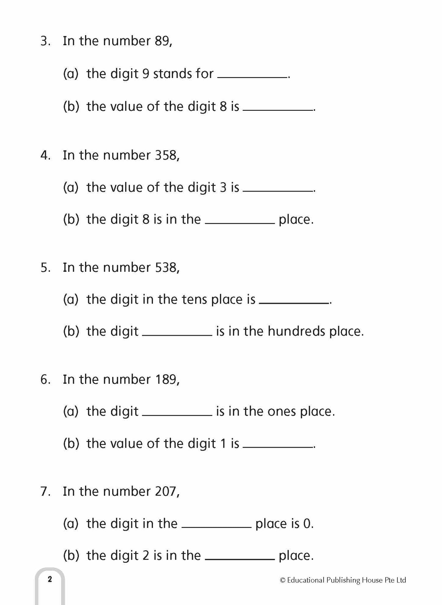 Intensive Maths Drills Primary 2