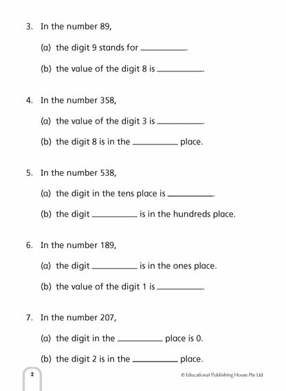 Intensive Maths Drills Primary 2
