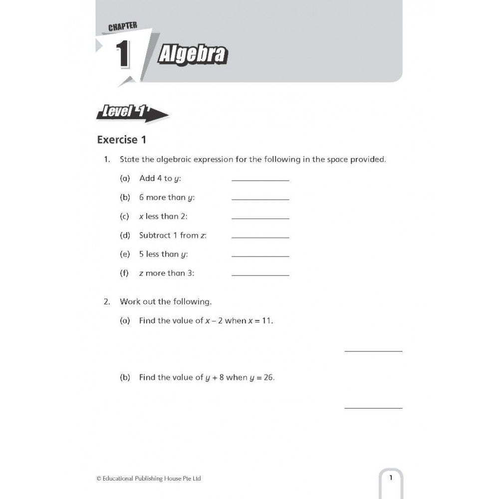 Intensive Maths Drills Primary 6