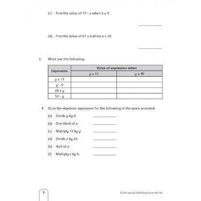 Intensive Maths Drills Primary 6