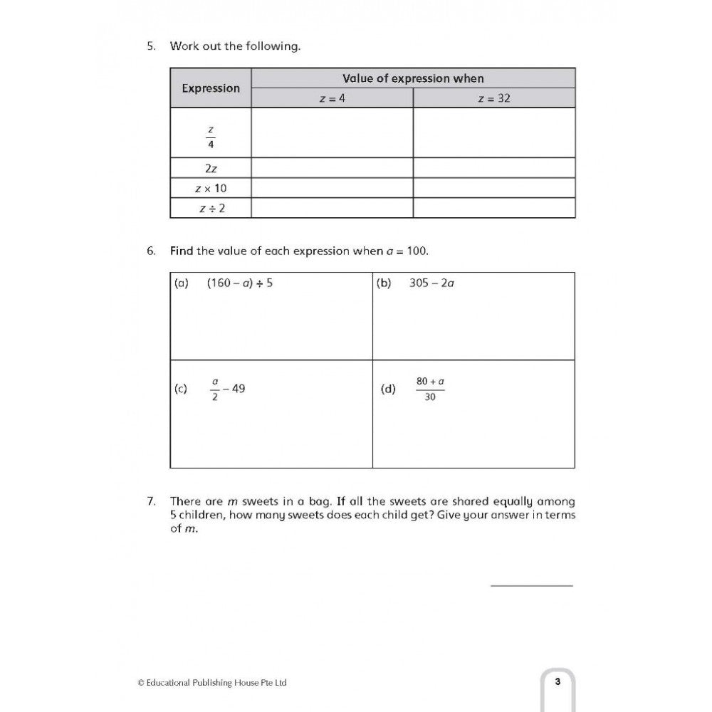 Intensive Maths Drills Primary 6