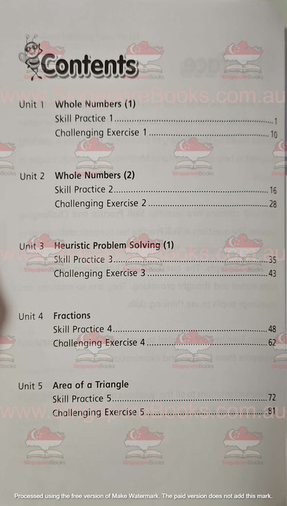 Sample - Maths Booster Primary 5 - Singapore Books