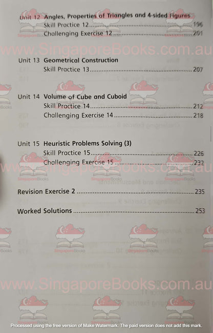 Sample - Maths Booster Primary 5 - Singapore Books