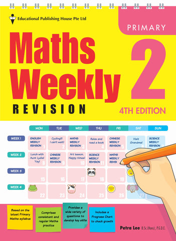 Maths Weekly Revision Primary 2 - Singapore Books