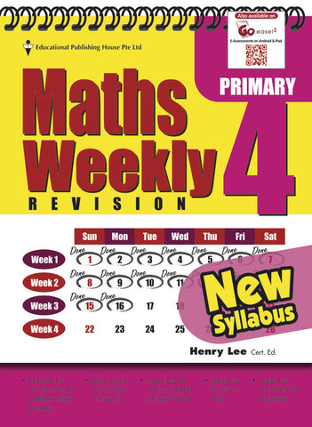 Maths Weekly Revision Primary 4