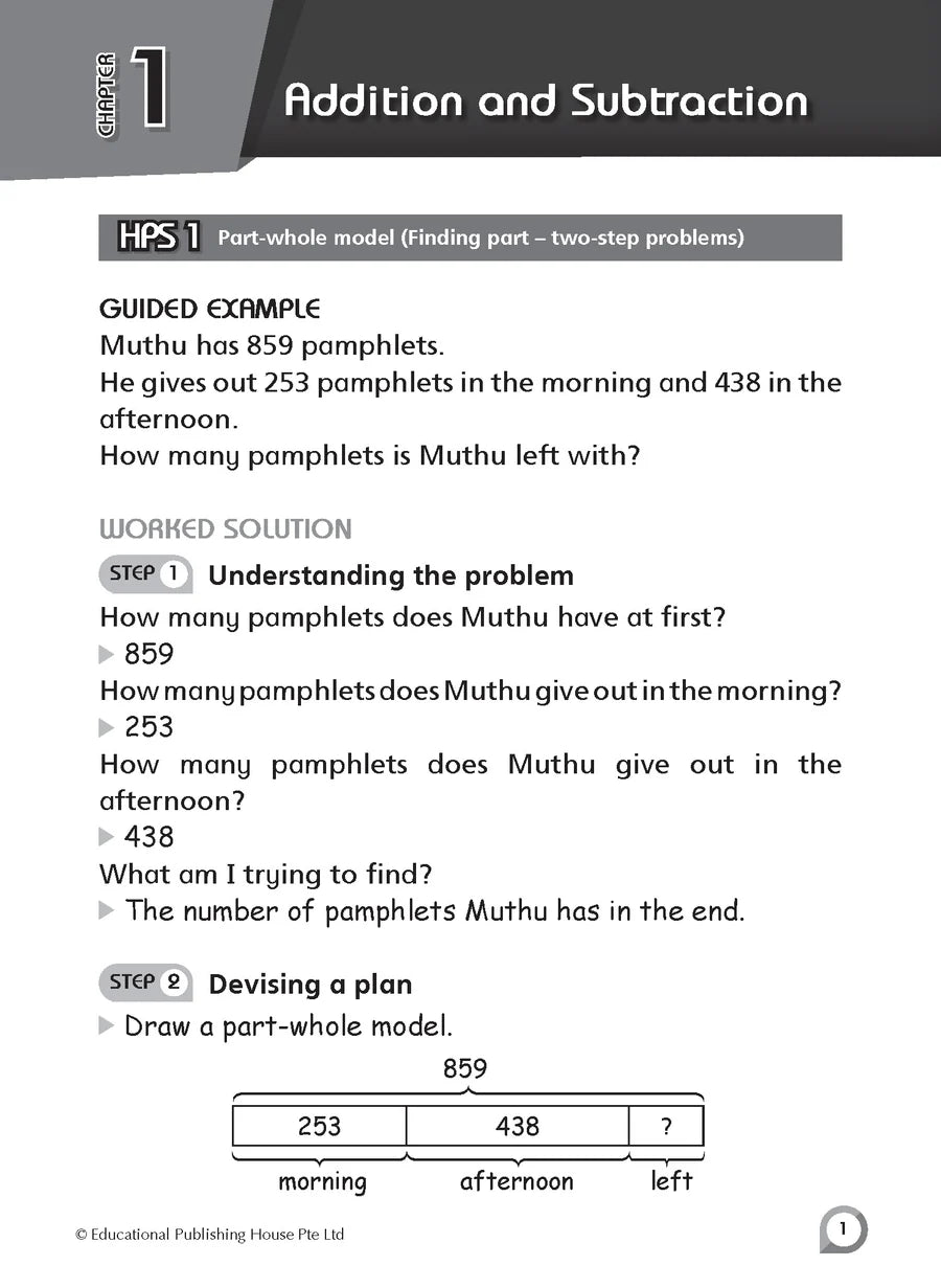 The Problems Solving Singapore Math Book NEW Problem-Solving Processes in Mathematics Primary 2- Buying ...