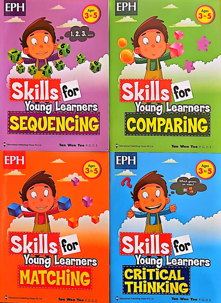 Skill Books Forlearner Skills for Young Learners (Set of 4 books) Critical learning, Comparing ...