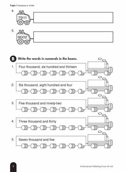 Singapore Books - Step by Step Maths Primary 3