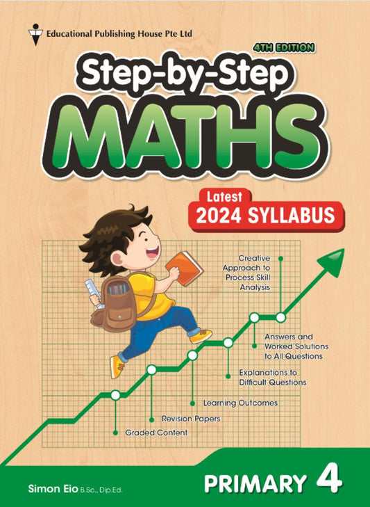 Singapore Books - Step by Step Maths Primary 4