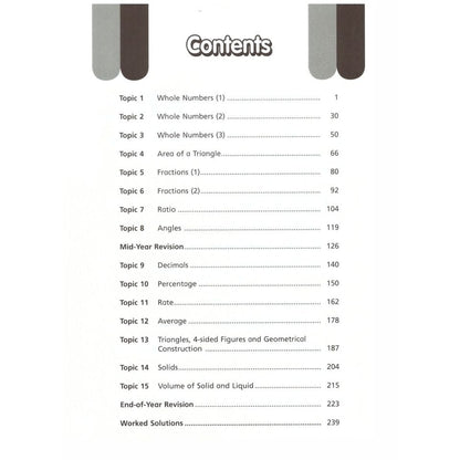 Singapore Books - Step by Step Maths Primary 5