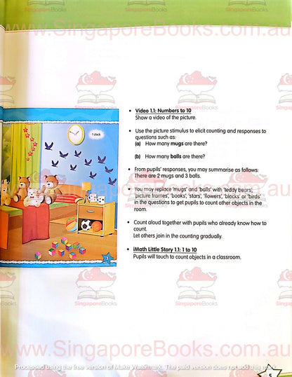 Teacher's Guide - Targeting Mathematics Primary 1A and 1B - Singapore Books