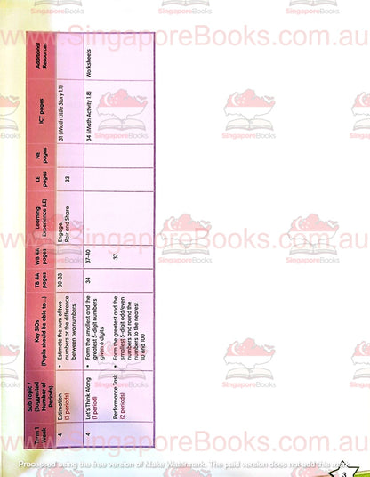 Teacher's Guide - Targeting Mathematics Primary 4A and 4B - Singapore Books