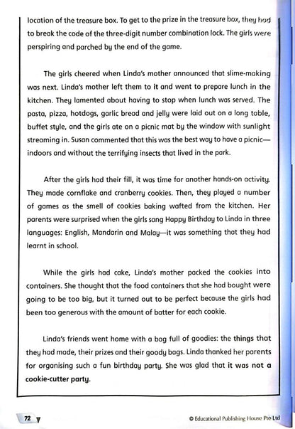 Sample - Level Up your Comprehension Skills Primary 6 - Singapore Books