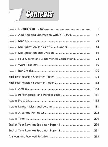Intensive Maths Drills Primary 3 - Singapore Books