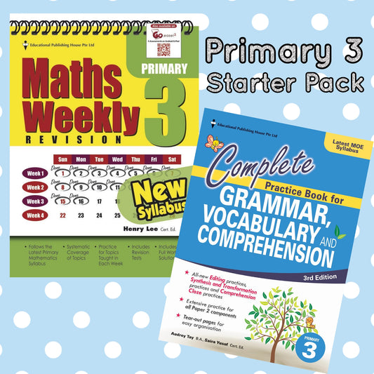 Starter Pack Primary 3 Maths & English