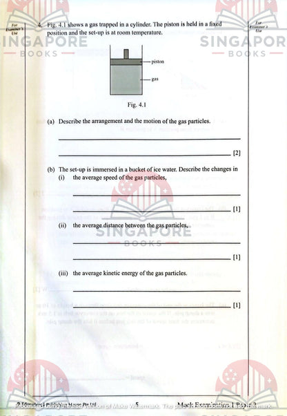 Secondary 3 & 4 - GCE/GCSE O Levels Science Physics mock examination papers