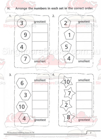 Andrew Er's Maths Companion Primary 1 - Singapore Books