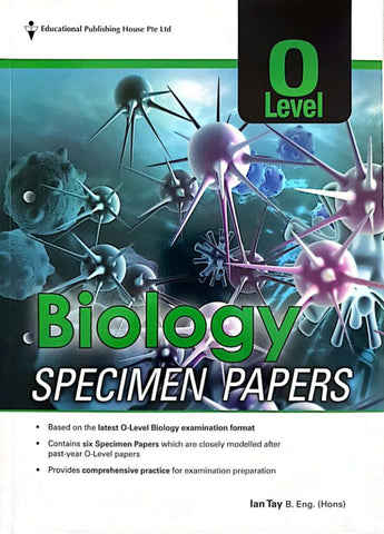 Cambridge IGCSE O Level: Biology Specimen Papers (for Year 10, 11 & 12) - Singapore Books