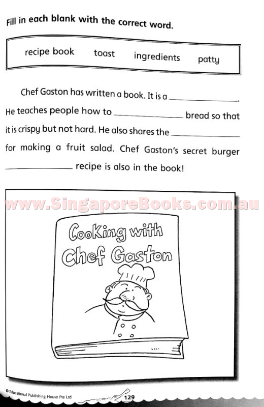 Bridging from K2 (Prep) to Primary 1  Reading & Writing - Singapore Books