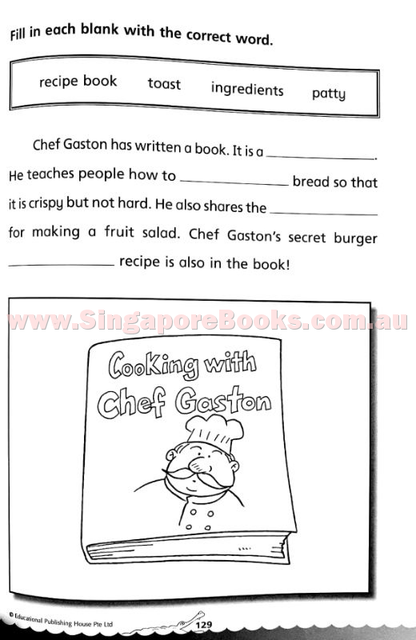 Bridging from K2 (Prep) to Primary 1  Reading & Writing - Singapore Books