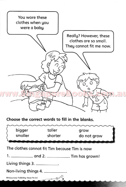Bridging from K2 (Prep) to Primary 1 Science - Singapore Books