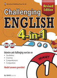 Challenging English 4-in-1 Primary 1 - Singapore Books