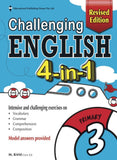 Challenging English 4-in-1 Primay 3 - Singapore Books
