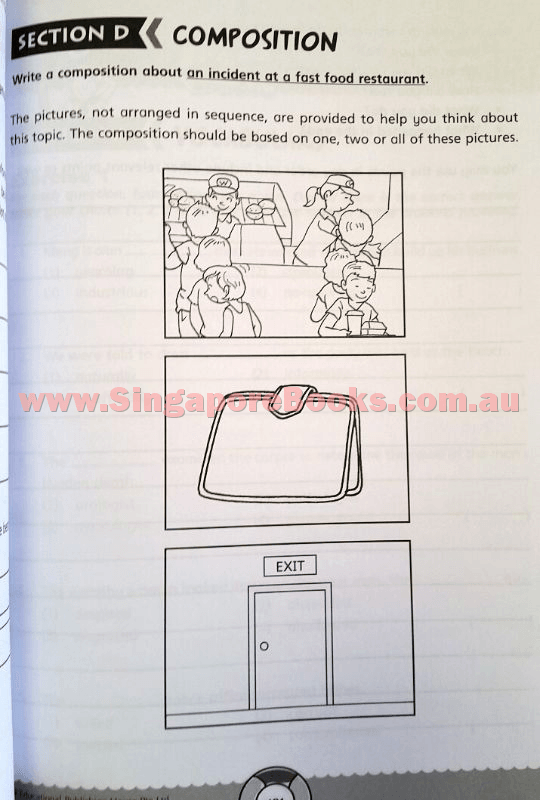 Challenging English 4-in-1 Primary 6 - Singapore Books