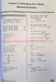 Challenging 4-in-1 Maths Primary 5 - Singapore Books