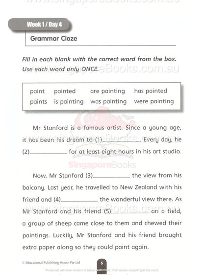 Daily Dose of English Primary 2 - Singapore Books