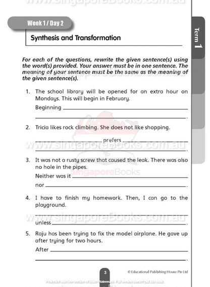 Daily Dose of English Primary 4 - Singapore Books