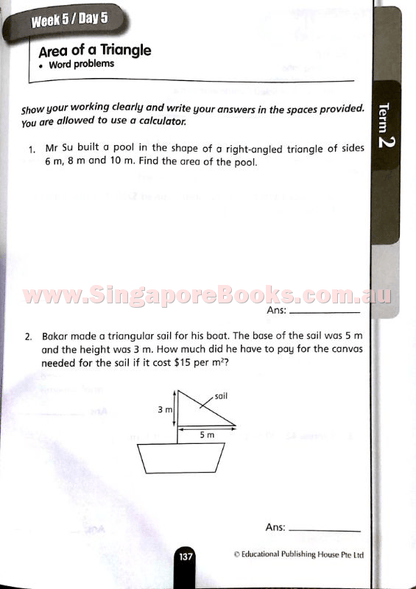 Daily Dose of Maths Primary 5 - Singapore Books