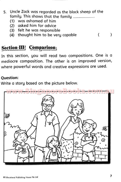 English Thematic Composition Writing Primary 2 - Singapore Books