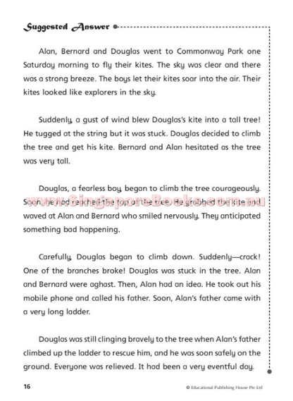 English Thematic Composition Writing Primary 4 - Singapore Books