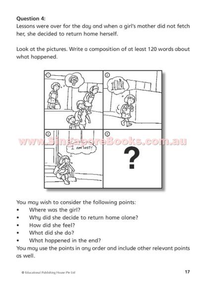 English Thematic Composition Writing Primary 4 - Singapore Books