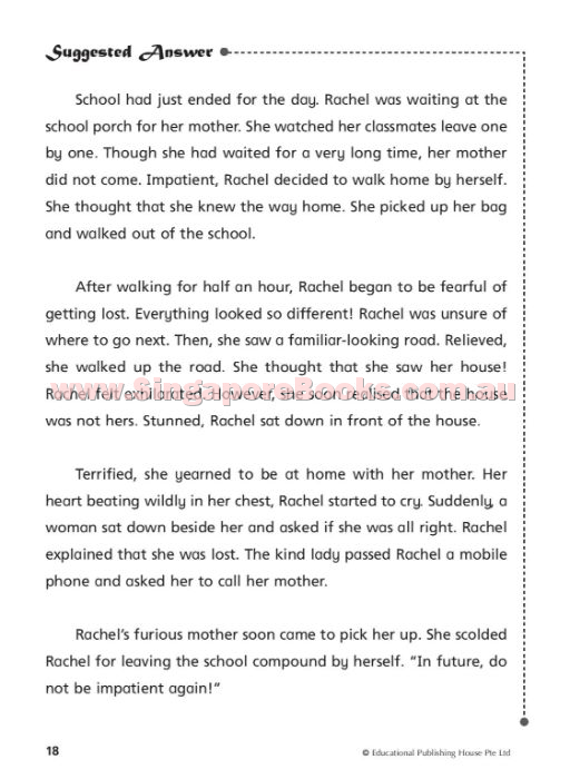 English Thematic Composition Writing Primary 4 - Singapore Books