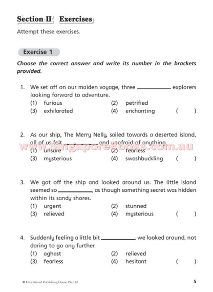 English Thematic Composition Writing Primary 4 - Singapore Books