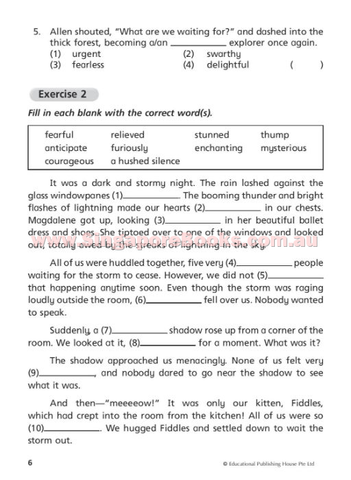 English Thematic Composition Writing Primary 4 - Singapore Books
