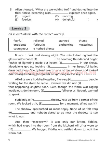 English Thematic Composition Writing Primary 4 - Singapore Books