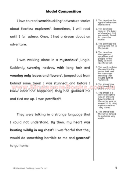 English Thematic Composition Writing Primary 4 - Singapore Books