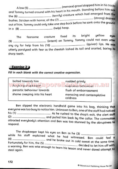 English Thematic Composition Writing Primary 6 - Singapore Books