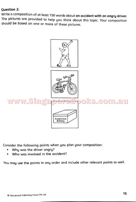 English Thematic Composition Writing Primary 6 - Singapore Books