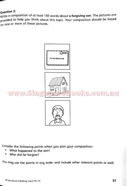 English Thematic Composition Writing Primary 6 - Singapore Books